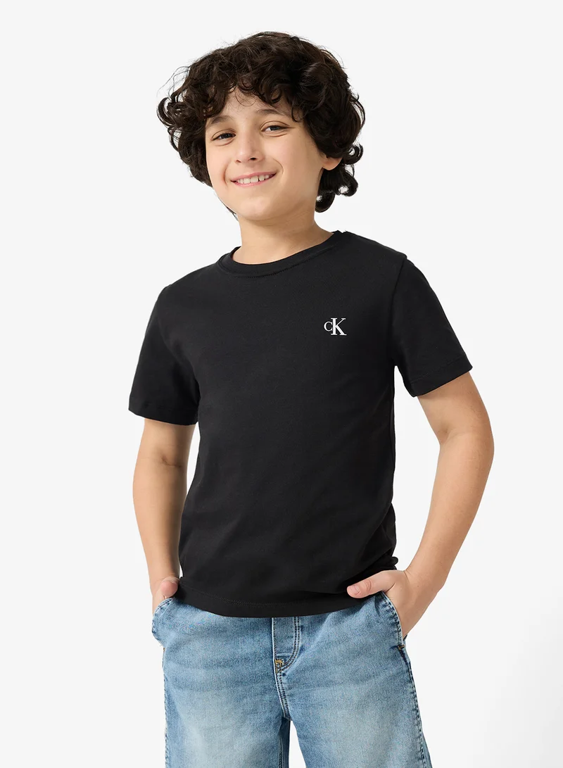 Calvin Klein Jeans Kids 2 Pack Monogram T-Shirt